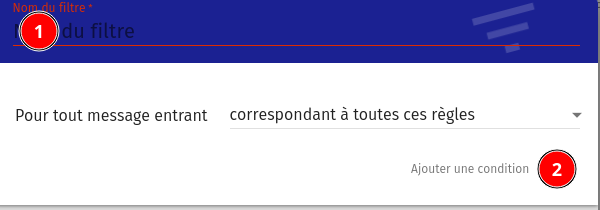 ajouter une condition au filtre